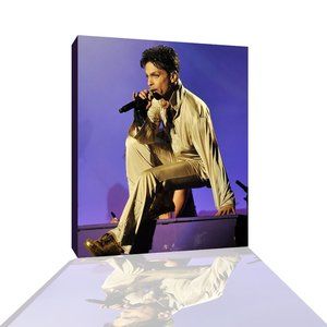 PRINCE PURPLE canvas print wall art size 12x14